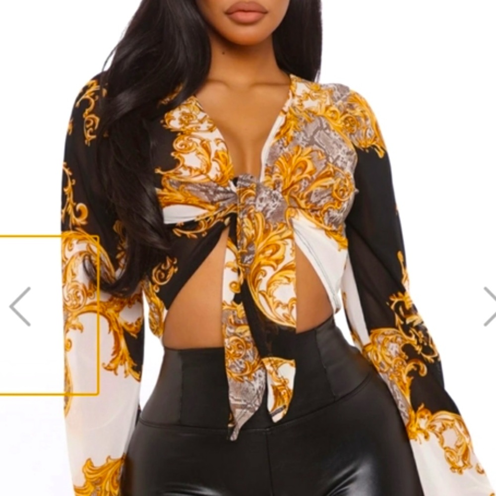 Cardigan top crop open front mesh sheer barque snake print fashion poncho